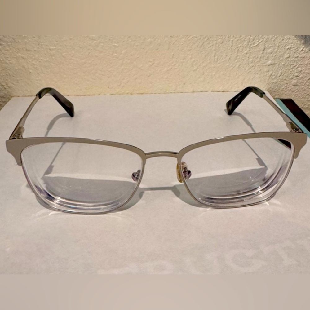 Kenneth Cole Reaction KC0844-1 54-16-135 Silver Eyeglasses